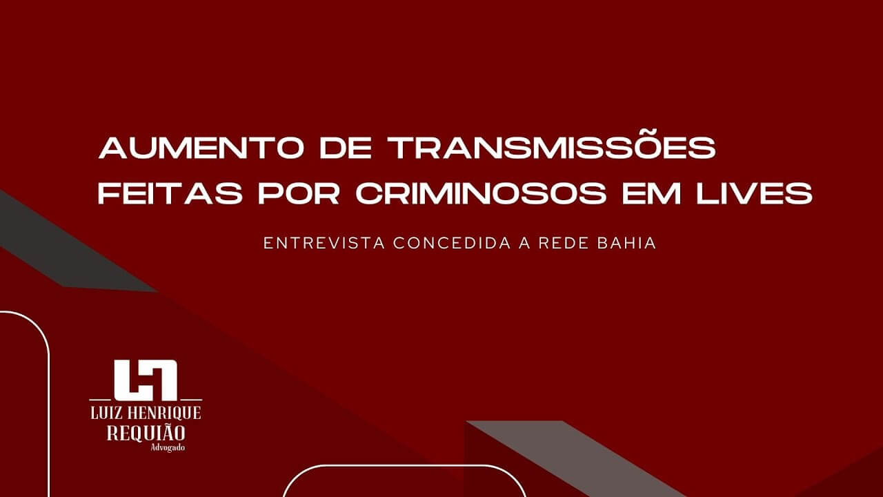 Bahia Meio Dia: Aumento de transmissões feitas por criminosos em lives